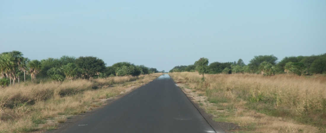 road in Chaco